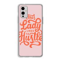 Hustle Lady: OnePlus 9 Transparant Hoesje