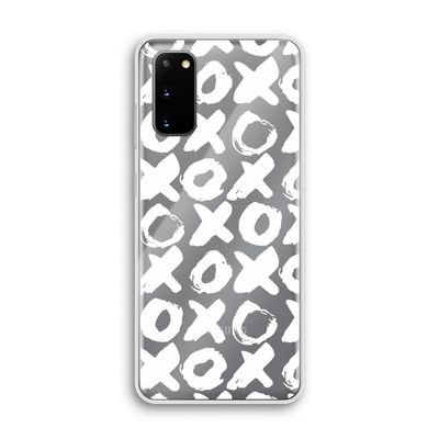 XOXO: Samsung Galaxy S20 Transparant Hoesje