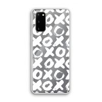 XOXO: Samsung Galaxy S20 Transparant Hoesje