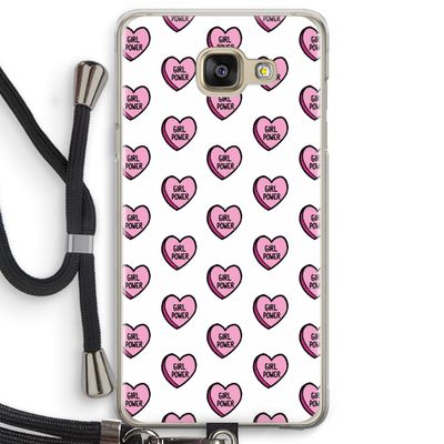 GIRL POWER: Samsung Galaxy A5 (2016) Transparant Hoesje met koord