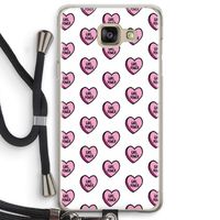 GIRL POWER: Samsung Galaxy A5 (2016) Transparant Hoesje met koord