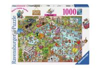 Puzzel ravensburger ray comics the pool 3 1000st