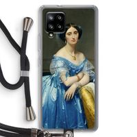 Eleonore: Samsung Galaxy A42 5G Transparant Hoesje met koord