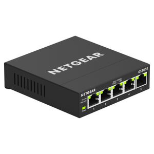 NETGEAR GS305E Managed Gigabit Ethernet (10/100/1000) Zwart