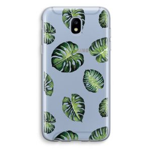 Tropische bladeren: Samsung Galaxy J5 (2017) Transparant Hoesje