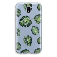 Tropische bladeren: Samsung Galaxy J5 (2017) Transparant Hoesje