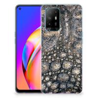 OPPO A94 5G | Reno5 Z | TPU Hoesje | Krokodillenprint