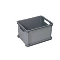 Curver Unibox Classic opbergbox - 15L - Zilver - thumbnail