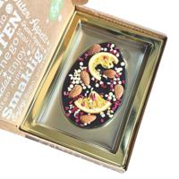 Luxe chocolade paasei met noten en fruit - min. 25 stuks