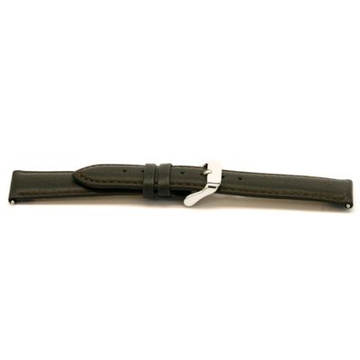 Horlogeband Universeel G304 Leder Bruin 20mm