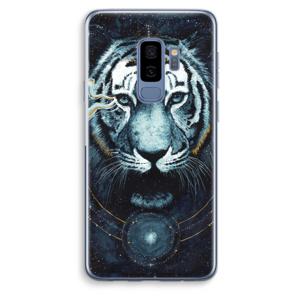 Darkness Tiger: Samsung Galaxy S9 Plus Transparant Hoesje