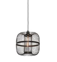 Hanglamp Hokkaido - Bamboe Zwart - Ã˜25cm