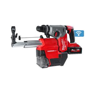 Milwaukee M18 FUEL™ ONEFHX DEL-552C ONE-KEY™ Accu Combihamer SDS+ met Snelwisselboorkop 2,5J incl. Stofafzuiging 18V 5.5Ah in in Koffer - 4933478506