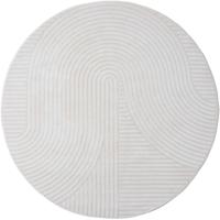 Vloerkleed Ella Cream Rond ø280 cm