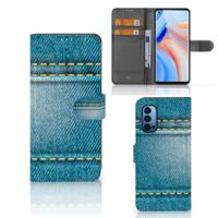 OPPO Reno 4 Pro 5G | Wallet Case | met Pasjes | Jeans