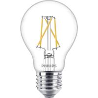 Philips LED 77213001 LED-lamp Energielabel F (A - G) E27 Peer 7.5 W, 3 W, 1.6 W = 60 W, 30 W, 16 W Warmwit (Ø x l) 6 cm x 10.4 cm Dimbaar 1 stuk(s)