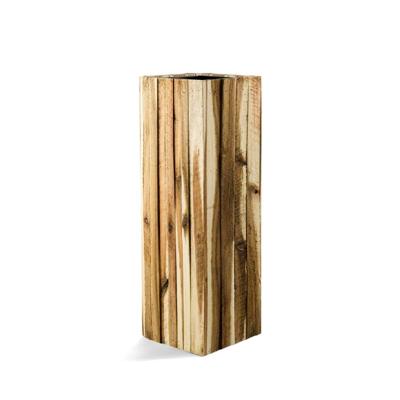Marrone High Cube S Acacia Wood 24x24x72