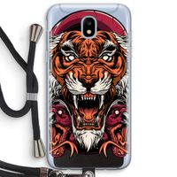 Tiger and Rattlesnakes: Samsung Galaxy J5 (2017) Transparant Hoesje met koord