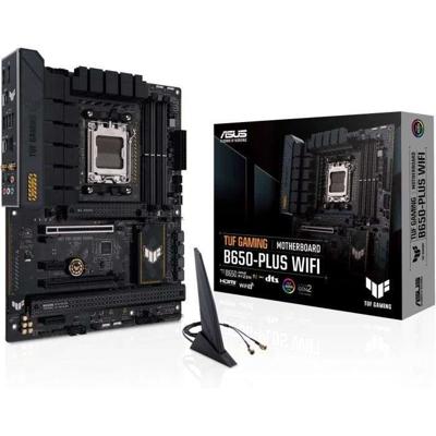 Moederbord - ASUS - TUF GAMING B650-PLUS WIFI - AM5 - DDR5 - 128 GB