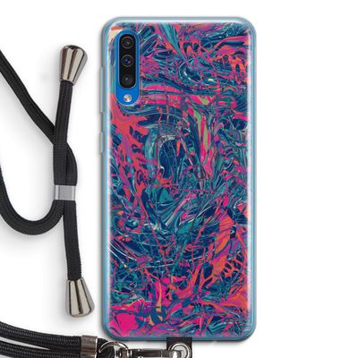 Sleeping Dreams: Samsung Galaxy A50 Transparant Hoesje met koord