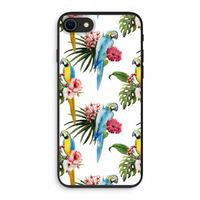 Kleurrijke papegaaien: iPhone 8 Biologisch afbreekbaar hoesje
