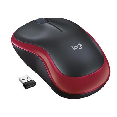 Logitech M185 muis rood
