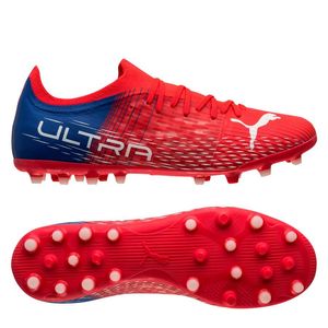 PUMA Ultra 3.3 MG Faster Football - Rood/Wit