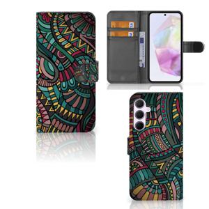 Samsung Galaxy A35 Telefoon Hoesje Aztec