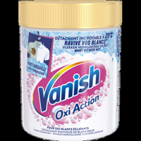Vanish Oxi Action Whitening Booster Poeder Vlekverwijderaar Voor Witte Was 470 g bij Jumbo