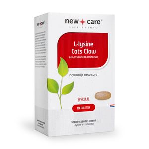 New Care L-Lysine + cats claw (120 tab)