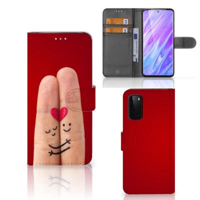 Samsung Galaxy S20 | Wallet Case | met Pasjes | Liefde - Origineel Romantisch Cadeau