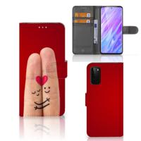 Samsung Galaxy S20 | Wallet Case | met Pasjes | Liefde - Origineel Romantisch Cadeau