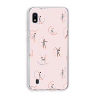 Dancing #3: Samsung Galaxy A10 Transparant Hoesje