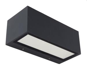 Lutec GEMINI 5189112118 LED-buitenlamp (wand) 20 W Antraciet