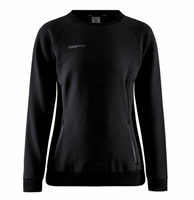 Craft Core Soul vrijetijdssweater crewneck zwart dames M - thumbnail