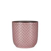 Daan pot rond l.roze h6,5d7,5 - Mica decorations