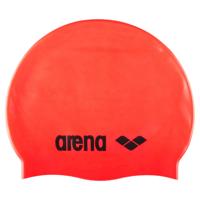 Arena Classic Silicone swimcap fluo red/zwart