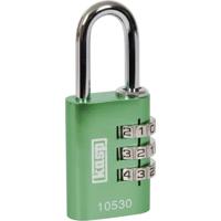 Hangslot Kasp K10530GRED Groen Cijferslot