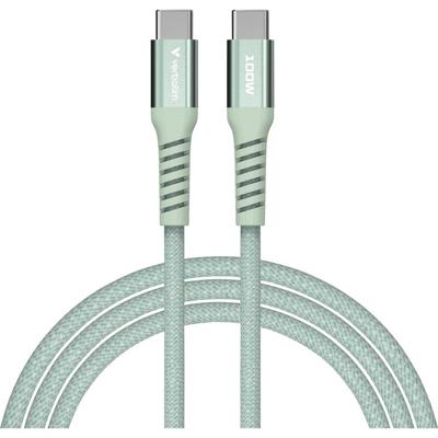 Verbatim Mobiele telefoon Kabel [1x USB-C stekker - 1x USB-C stekker] 1.2 m USB-C Met magnetische aansluiting