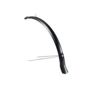 Eurofender Voorspatbord snello 28" x 51 mm - mat zwart