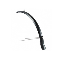 Eurofender Voorspatbord snello 28" x 51 mm - mat zwart