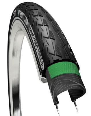 Buitenband CST Xpedium Ampero C1880 28 x 1.40"/ 37-622 voor E-Bikes - Zwart met Reflectie