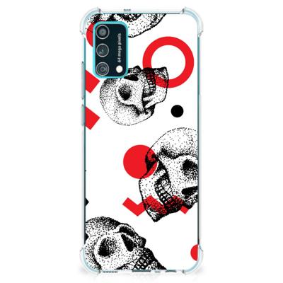 Extreme Case Samsung Galaxy M02s | A02s Skull Red Extreme Case Samsung Galaxy M02s | A02s Skull Red