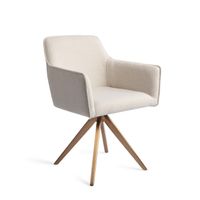 Jesper Home Eetkamerstoel 'Hofu' Turn Rose, Draaibaar, kleur Enoki