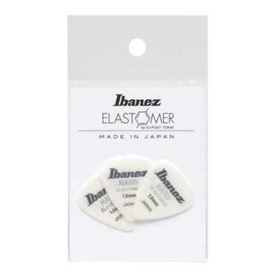 Ibanez BEL14HD10 Elastomeer (Hard) Standaard 1.0mm Plectrum 3-Pack