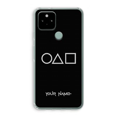 Squid Game: Google Pixel 5 Transparant Hoesje