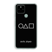 Squid Game: Google Pixel 5 Transparant Hoesje