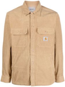 Carhartt WIP chemise en velours côtelé à manches longues - Marron