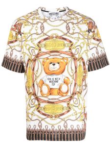 Moschino t-shirt imprimé à manches courtes - Blanc
