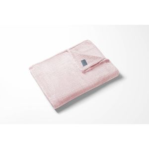 LINNICK Flanel Fleece Deken Croco - licht roze - 140x200cm